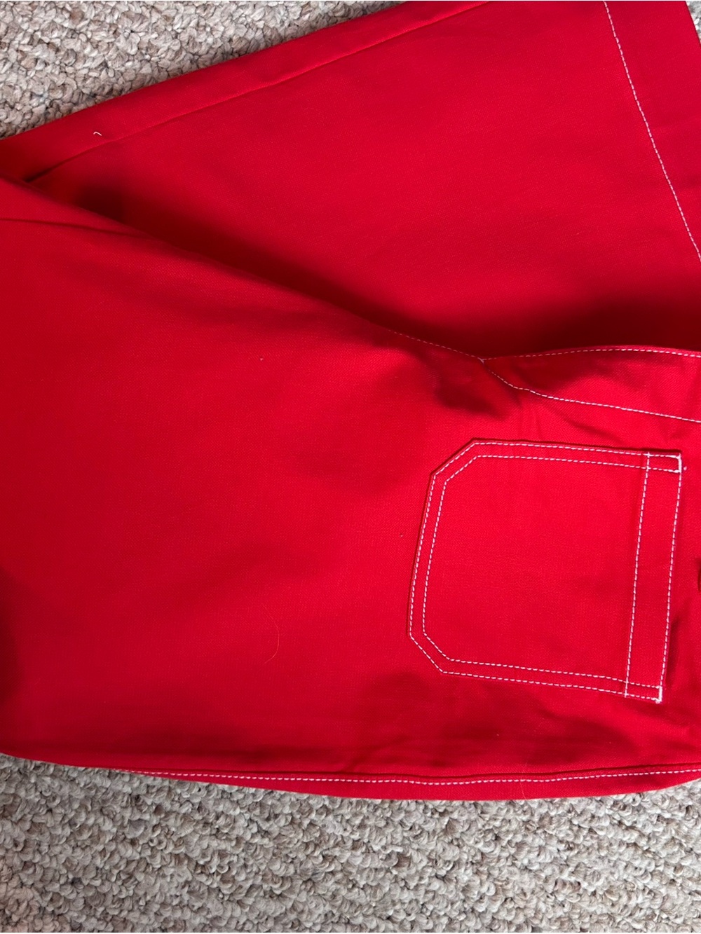 LOFT Red High-Rise Wide-Leg pants 2P - Picture 10 of 10